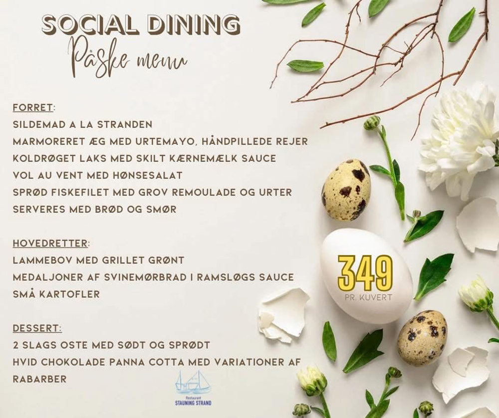 Påskemenu